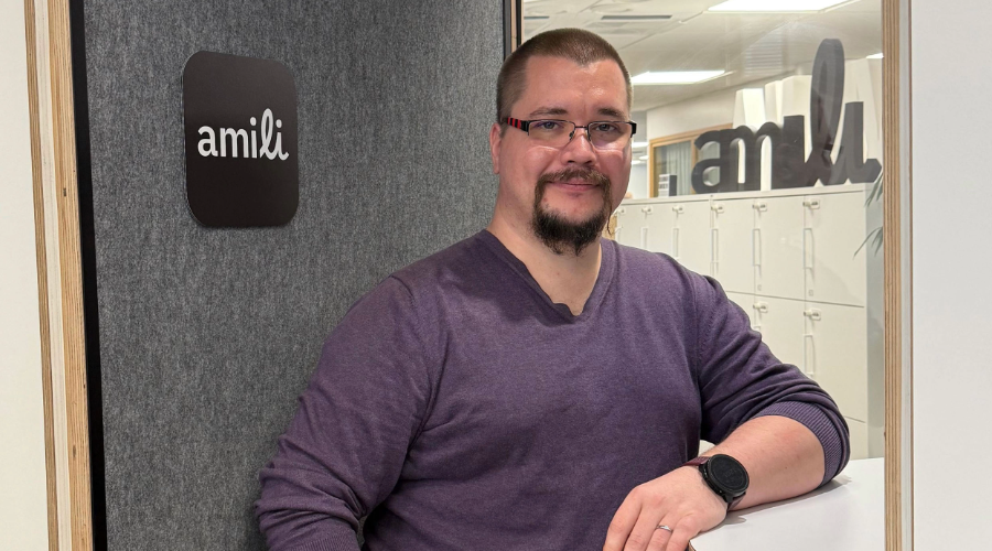 Hannes rakentaa Amilin teknistä kokonaisuutta